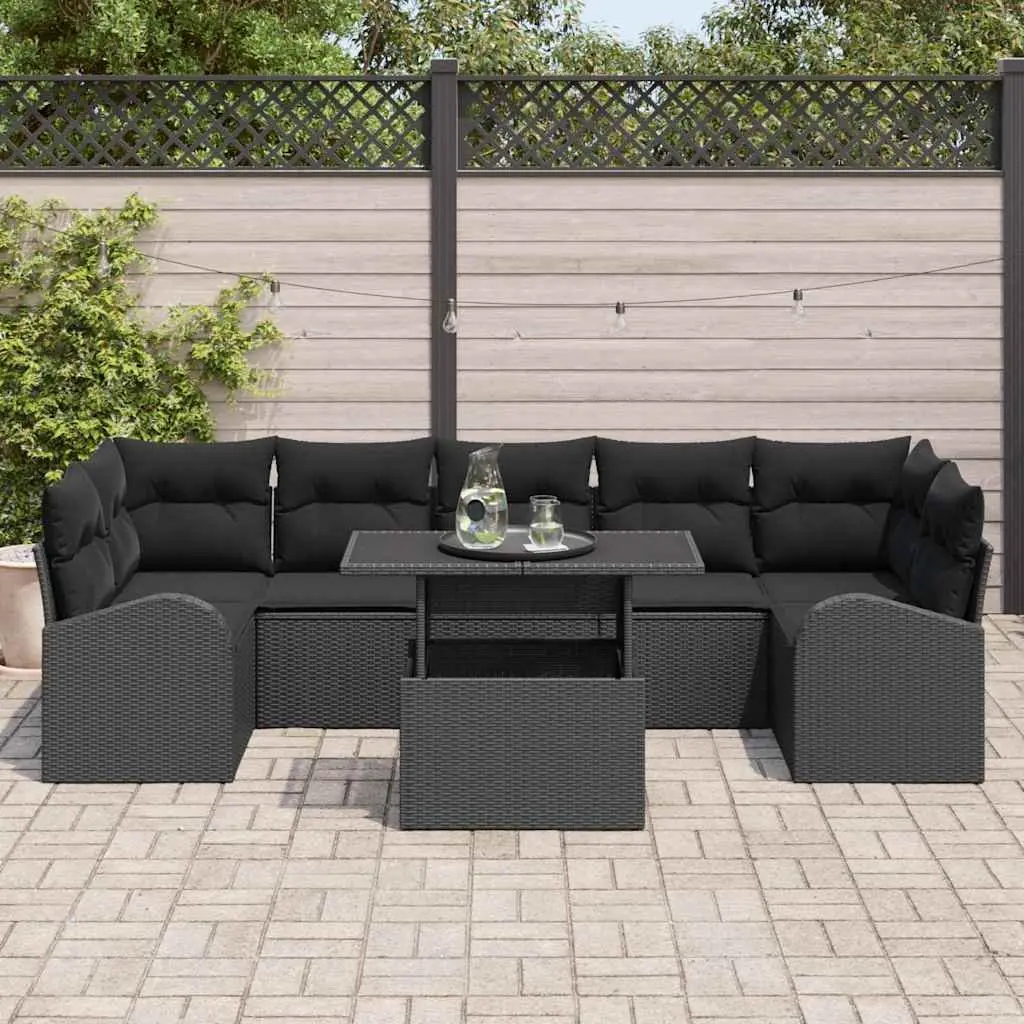 8-Piece Garden Sofa Set for Entertaining