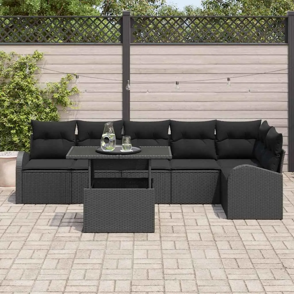 7 Piece Modular Sofa Set for Outdoor Spaces