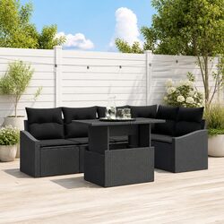 Ideal 6-Piece Outdoor Sofa Set for Your Garden or Patio