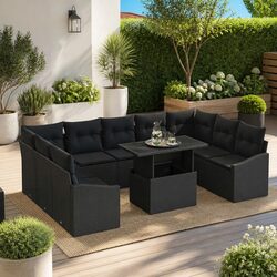 Versatile 10-Piece Sofa Set for Outdoor Use