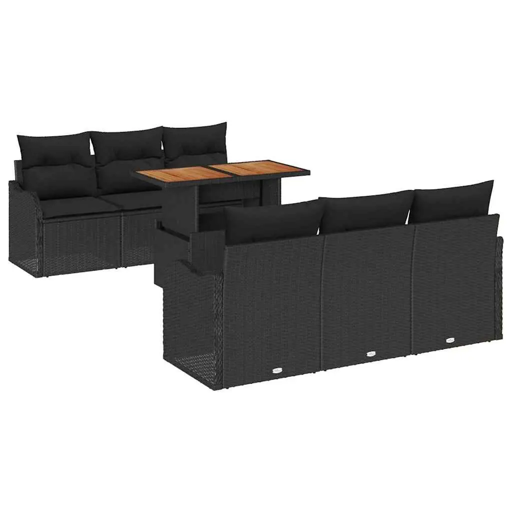 7-Piece Modular Sofa Set for Outdoor Use