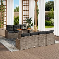 Practical 8-Piece Garden Sofa Set for Your Home