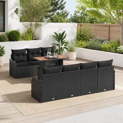 Practical 8-Piece Sofa Set for Outdoor Gatherings