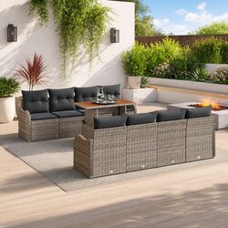 Practical 7-Piece Garden Sofa Set for Outdoor Use