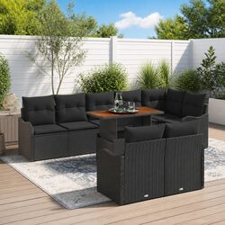 Practical 9-Piece Outdoor Sofa Set for Your Home