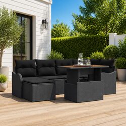 Practical 7-Piece Sofa Set Perfect for Outdoor Entertaining