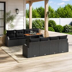 Practical 7-Piece Outdoor Sofa Set for Family Gatherings