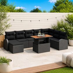 Practical Outdoor 9-Piece Sofa Set for All Your Needs