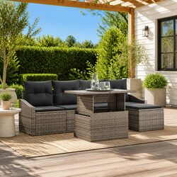 Practical 6-Piece Sofa Set for Your Outdoor Needs