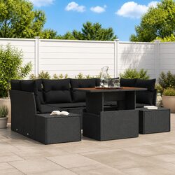 Practical 7-Piece Outdoor Sofa Set for Real-Life Use