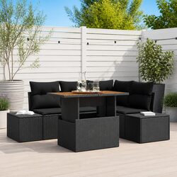 5-Piece Outdoor Sofa Set for Versatile Garden Use