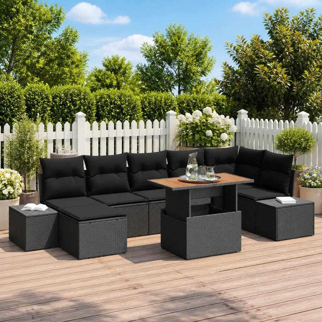 8-Piece Garden Sofa Set for Outdoor Relaxation