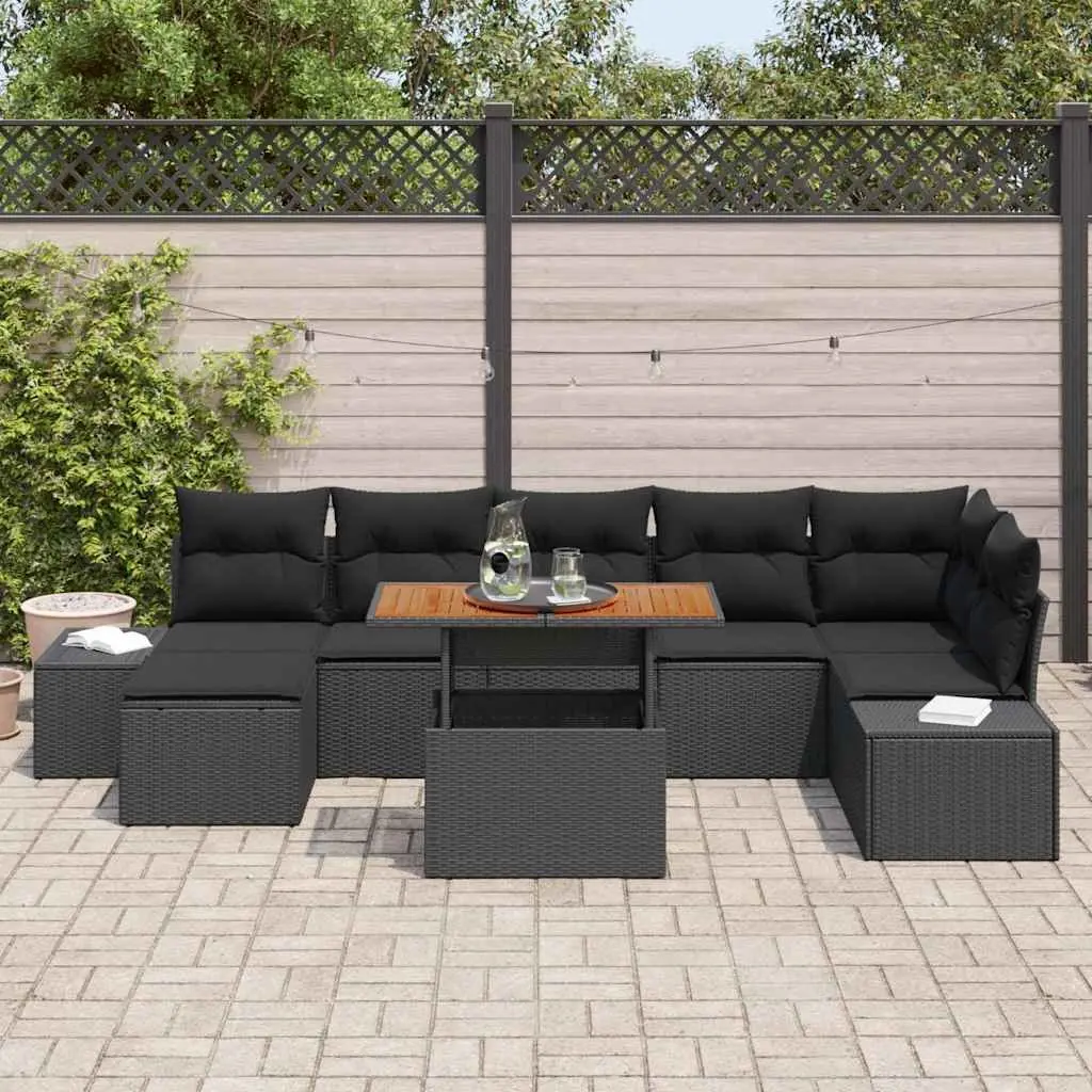 8-Piece Garden Sofa Set for Outdoor Relaxation