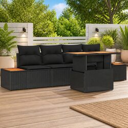 Practical Modular Sofa Set for Outdoor Gatherings