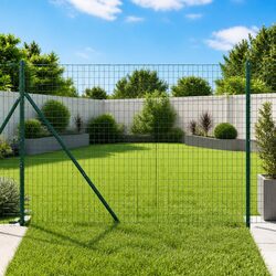 Versatile Embedded Fence Posts for Gardens and Terraces