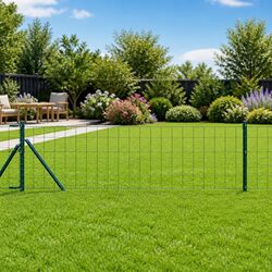Versatile Green Fence Panel for Gardens, Terraces, and More 25 x 0.8 m