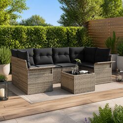 Modular Garden Sofa Set for Versatile Outdoor Use