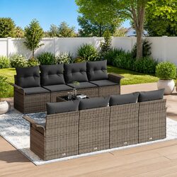 Practical Modular Garden Sofa Set for Relaxing Spaces