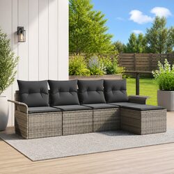 Versatile 5 Piece Modular Sofa Set for Your Patio