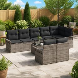 Practical 9-Piece Sofa Set for Your Outdoor Living