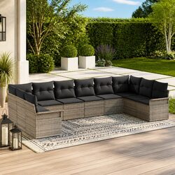 Versatile 10-Piece Sofa Set for Your Outdoor Living