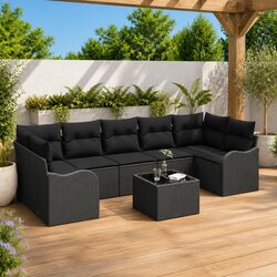 Practical Modular Sofa Set for Any Outdoor Setting