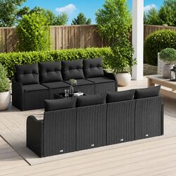 Practical 9-Piece Outdoor Sofa Set for Various Spaces