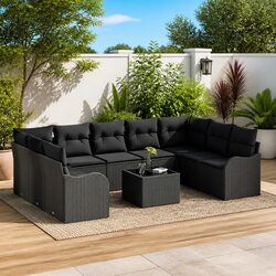 Versatile Modular Garden Sofa Set - Ideal for Any Outdoor Setting