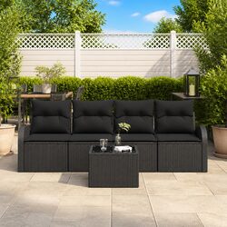 Modular Garden Sofa Set for Relaxation and Storage