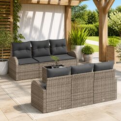 Practical 7-Piece Garden Sofa Set for Everyday Use