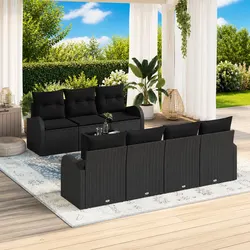 8-Piece Garden Sofa Set for Versatile Outdoor Living