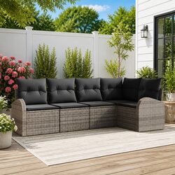 5-Piece Garden Sofa Set: Ideal for Patio Comfort