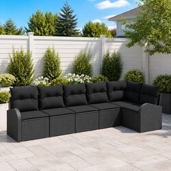 Practical 6-Piece Garden Sofa Set for Your Patio