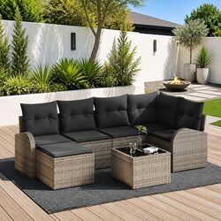 Practical 7-Piece Outdoor Sofa Set for Your Home