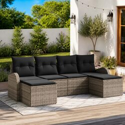 6-Piece Garden Sofa Set: Perfect for Any Outdoor Gathering