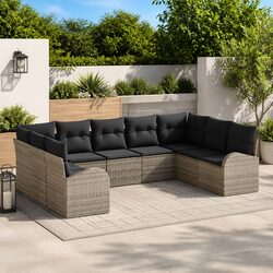 Practical 9-Piece Sofa Set for Garden Gatherings