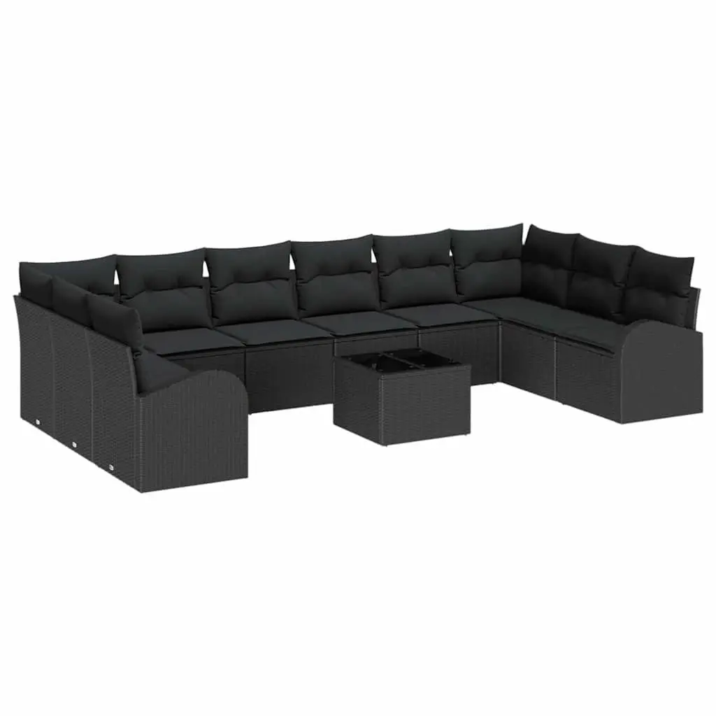 11-Piece Garden Sofa Set for Outdoor Enjoyment