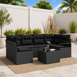 Ideal 7-Piece Garden Sofa Set for Family Gatherings
