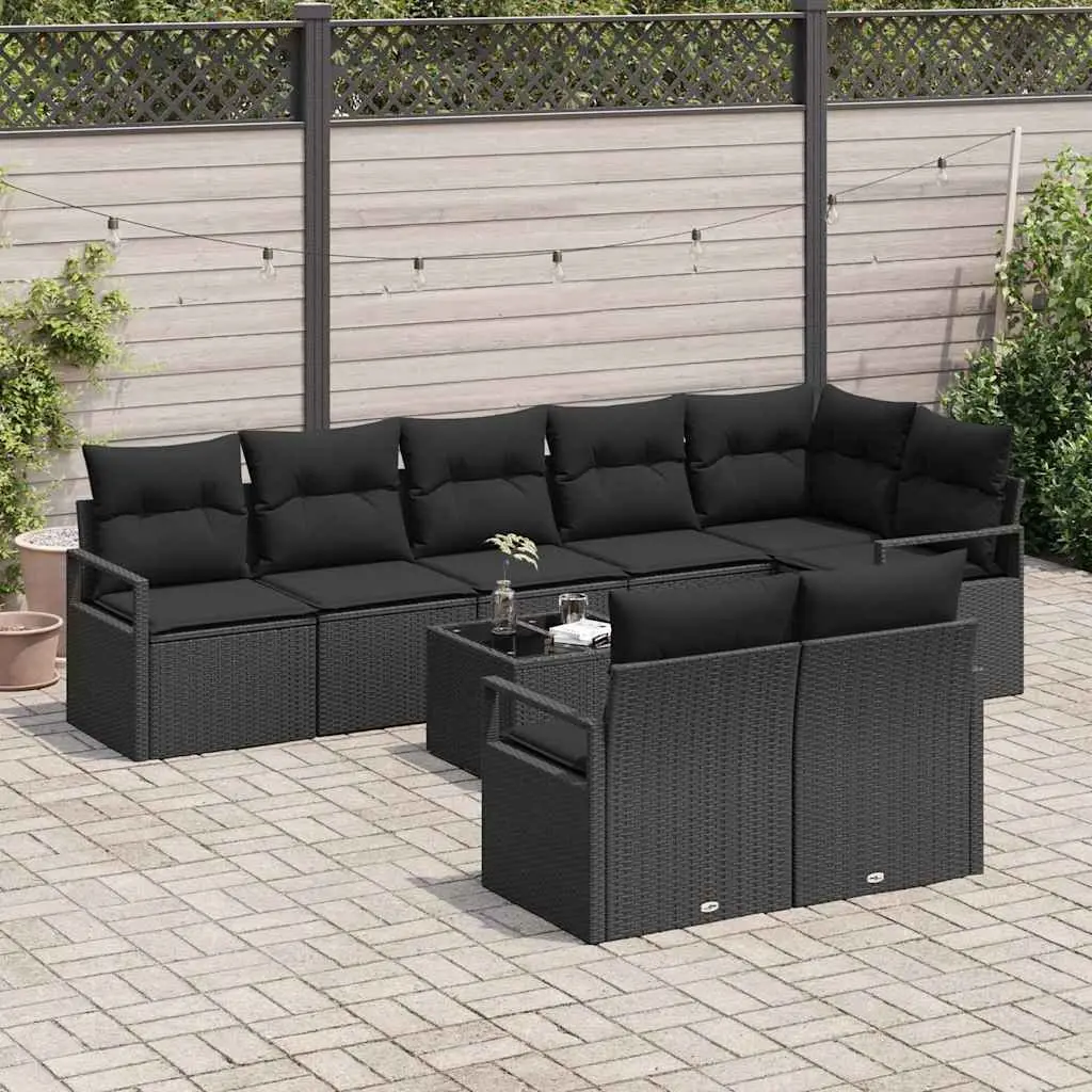 9-Piece Sofa Set for Outdoor Gatherings
