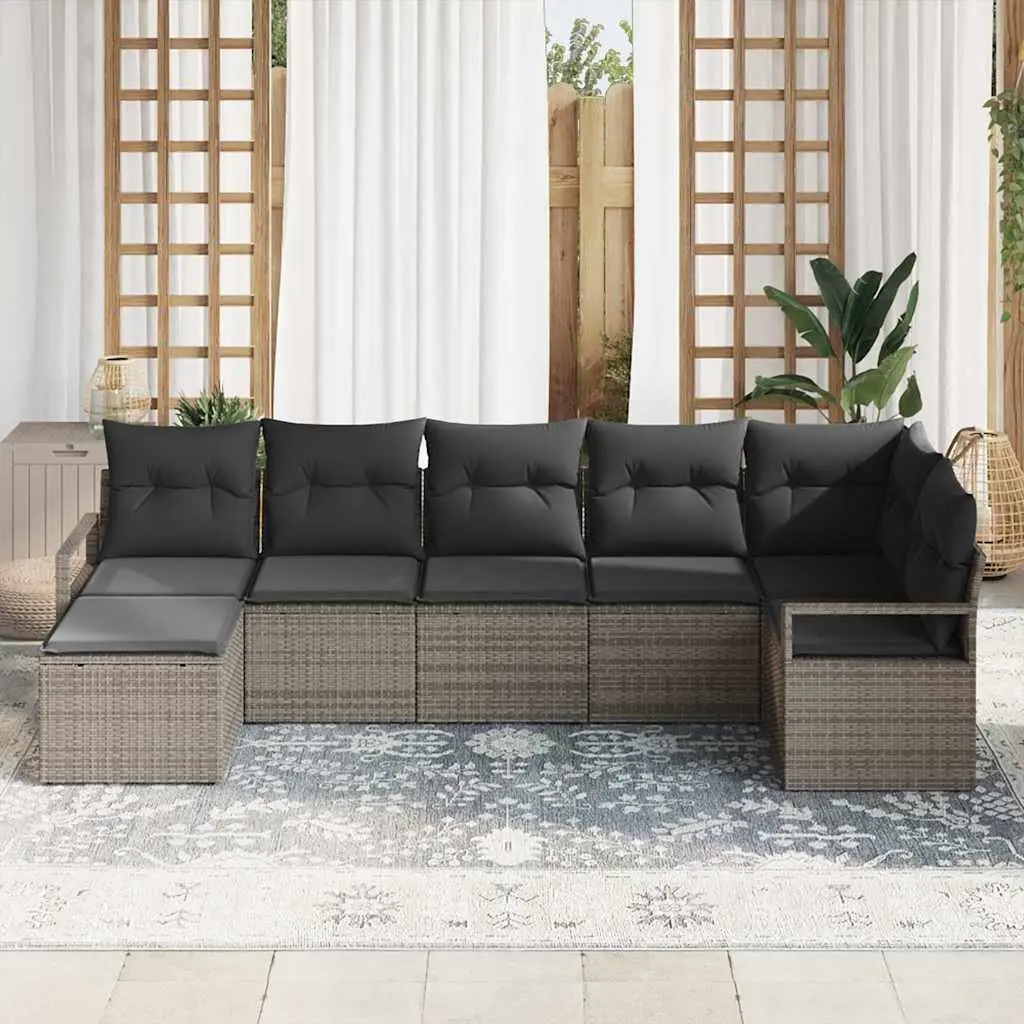 7-Piece Garden Sofa Set for Various Spaces