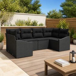 Practical Modular Garden Sofa Set for Outdoor Living