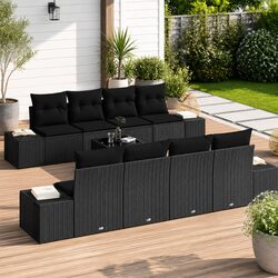 8-Piece Garden Sofa Set for Comfort and Style