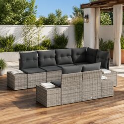 Practical 7-Piece Garden Sofa Set for Every Outdoor Occasion