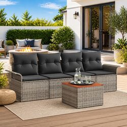 Versatile 5 Piece Outdoor Sofa Set for Any Space
