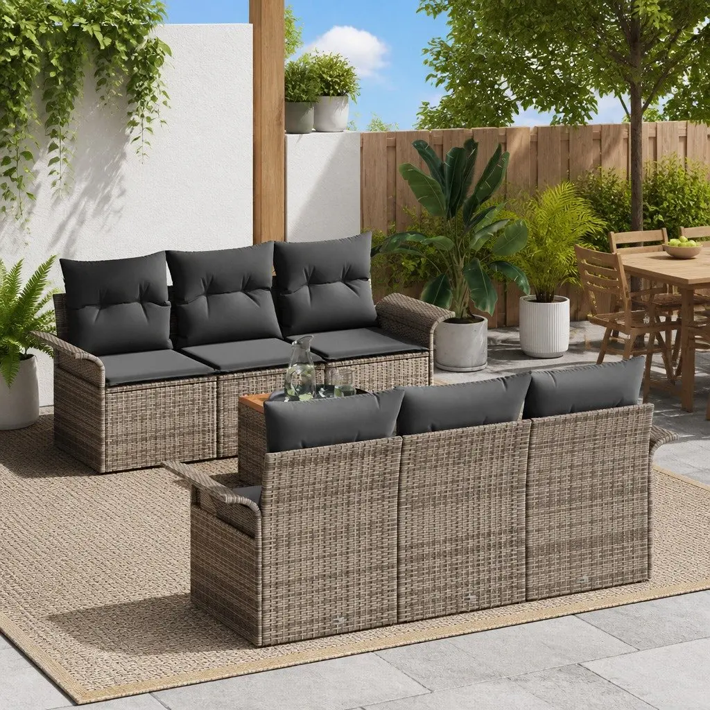 7-Piece Outdoor Sofa Set for Home Use