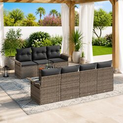 Practical Grey Sofa Set for Your Outdoor Gatherings