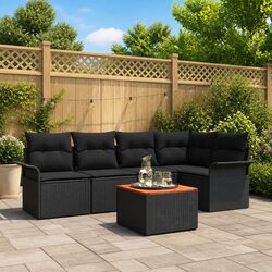 Functional 6-Piece Garden Sofa Set for Various Outdoor Spaces