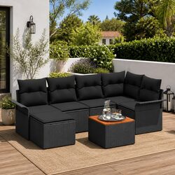 7-Piece Garden Sofa Set – Perfect for Outdoor Gatherings