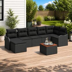 Versatile 8-Piece Garden Sofa Set for Outdoor Gatherings