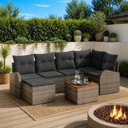 Ideal 7 Piece Garden Sofa Set for Any Outdoor Gathering